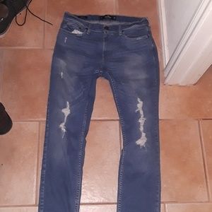 Hollister distressed jeans skinny fit